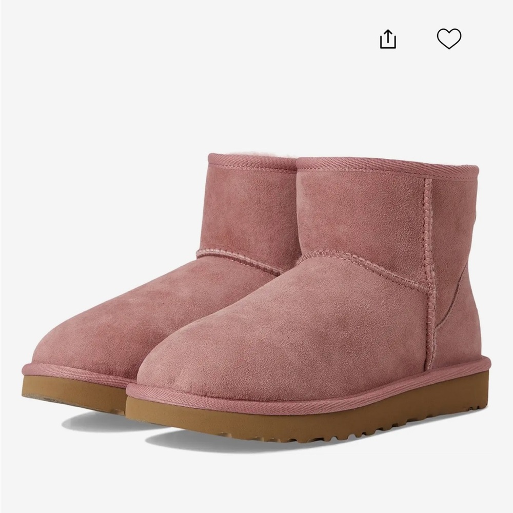 UGG Classic Mini II Boots size 9 Pink Dawn NEW IN BOX